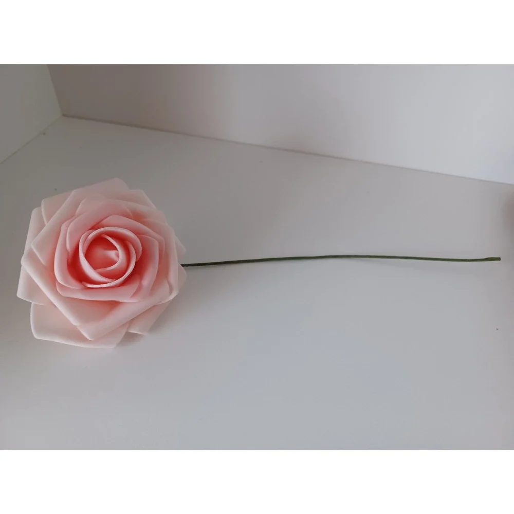 22 Pink Fake Individual Decor Flowers Wedding Parties